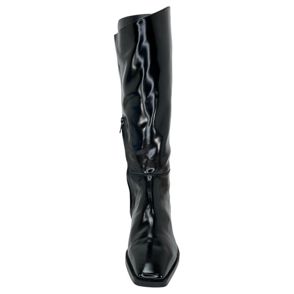 Sam Edelman Cesar Black Snip-Toe Knee High Womens Riding Boots Size 9.5M - Picture 7 of 14